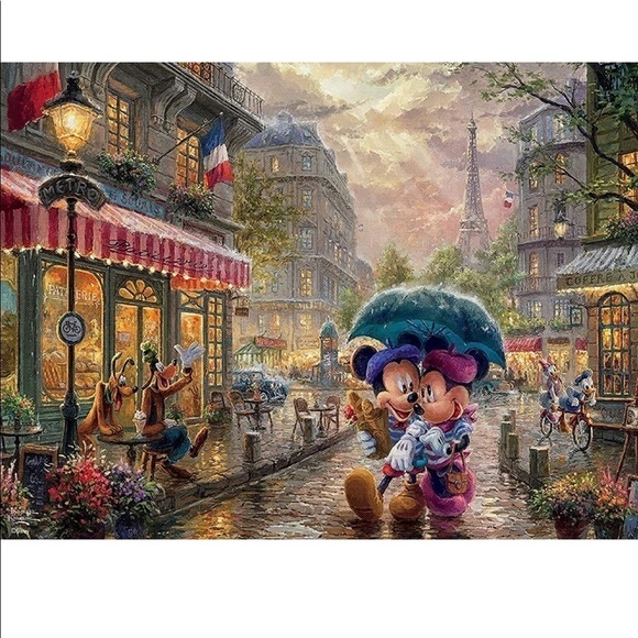 4 in 1 Multipack - Thomas Kinkade - Disney Dreams Collection - Picture 3 of 7